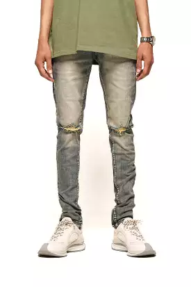 PHEELINGS DETERMINED FORCAST SKINNY DENIM (MEDIUM BLUE/ SAND)