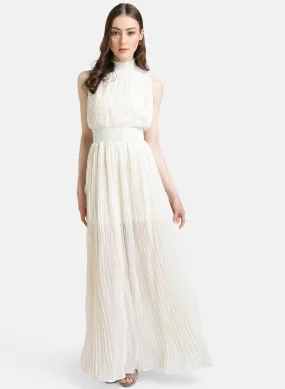 Pleated Maxi Dress