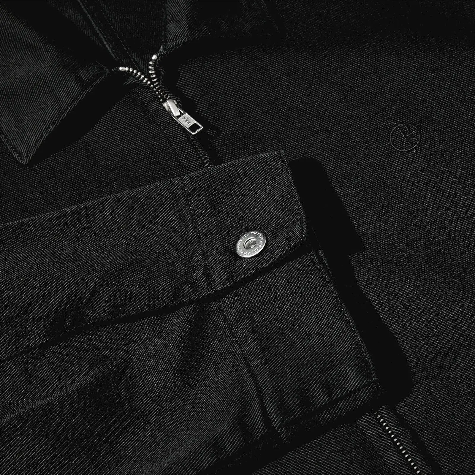 Polar Skate Co. Dane Jacket Black Twill