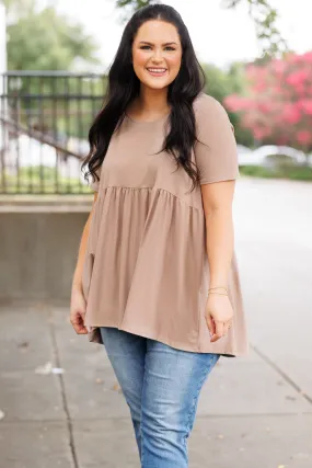 Princess And Punks Top, Ash Mocha