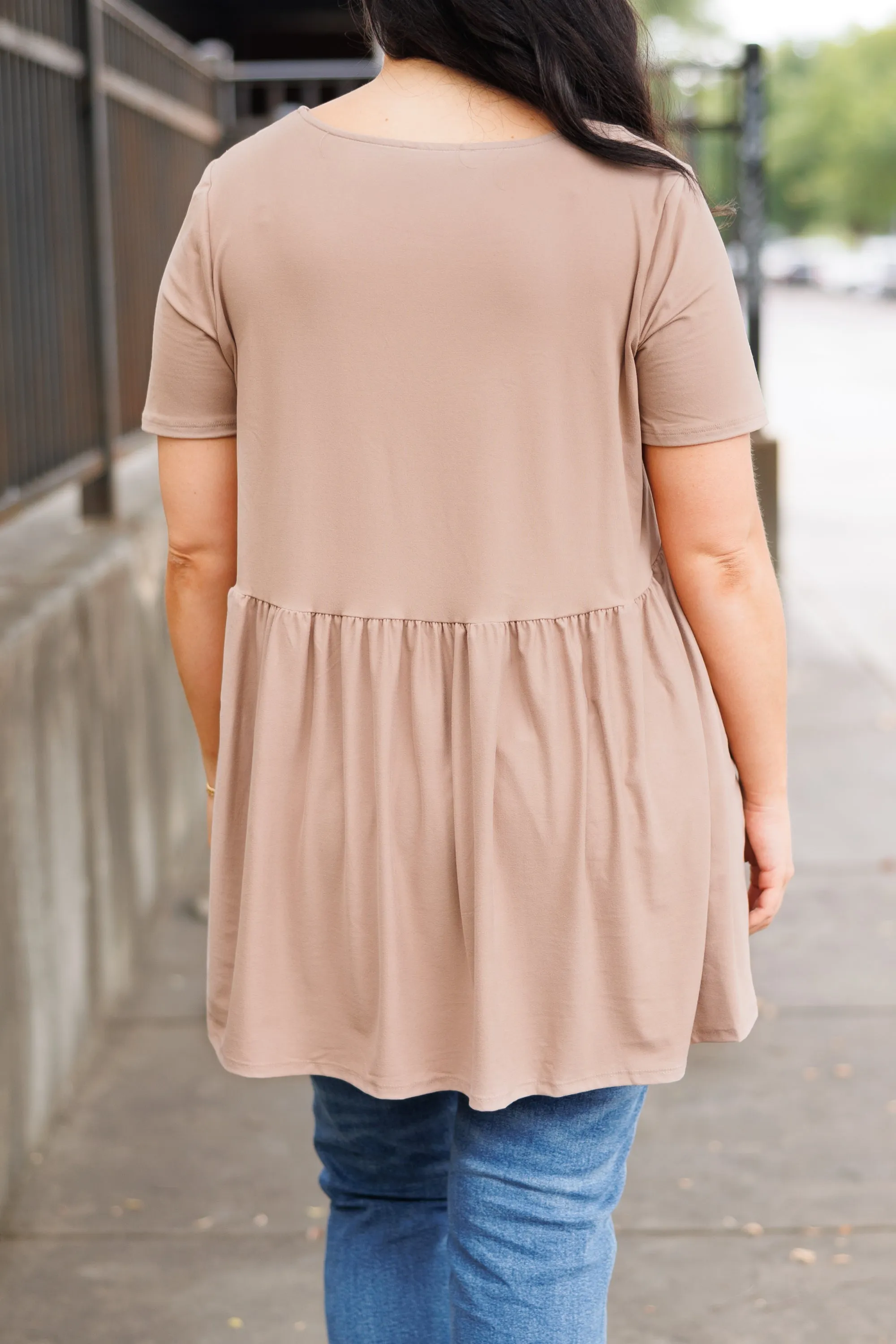 Princess And Punks Top, Ash Mocha