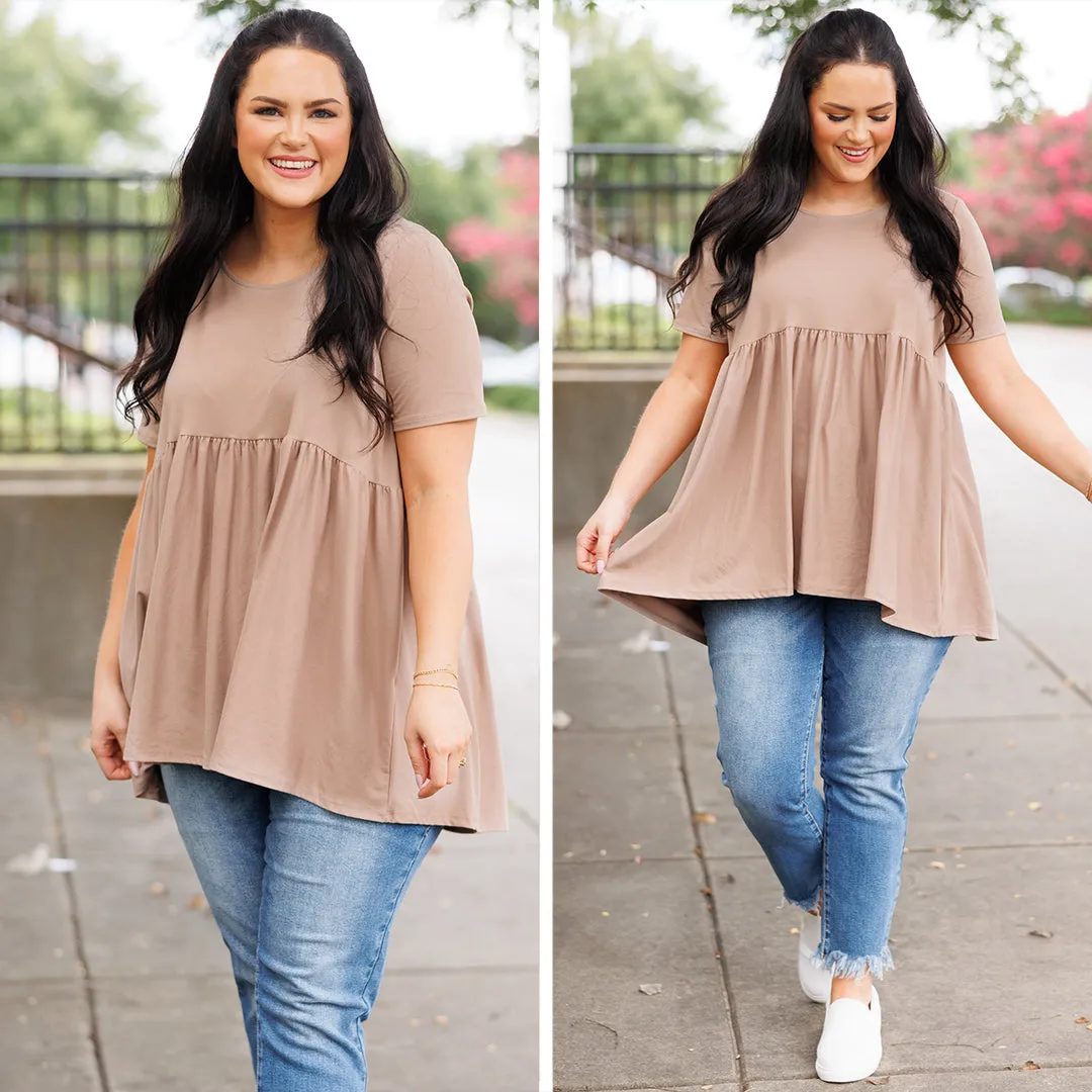 Princess And Punks Top, Ash Mocha