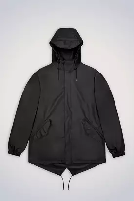 RAINS PE24 Fishtail Jacket Black