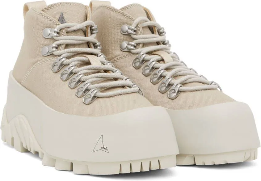 ROA Taupe Cvo Boots