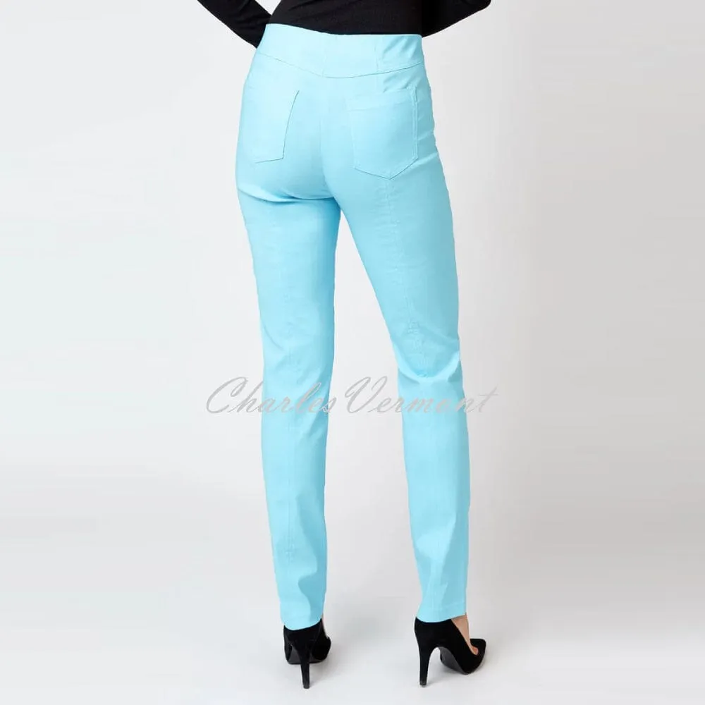 Robell Bella Full Length Trouser 51559-5499-750 (Pacific Turquoise)