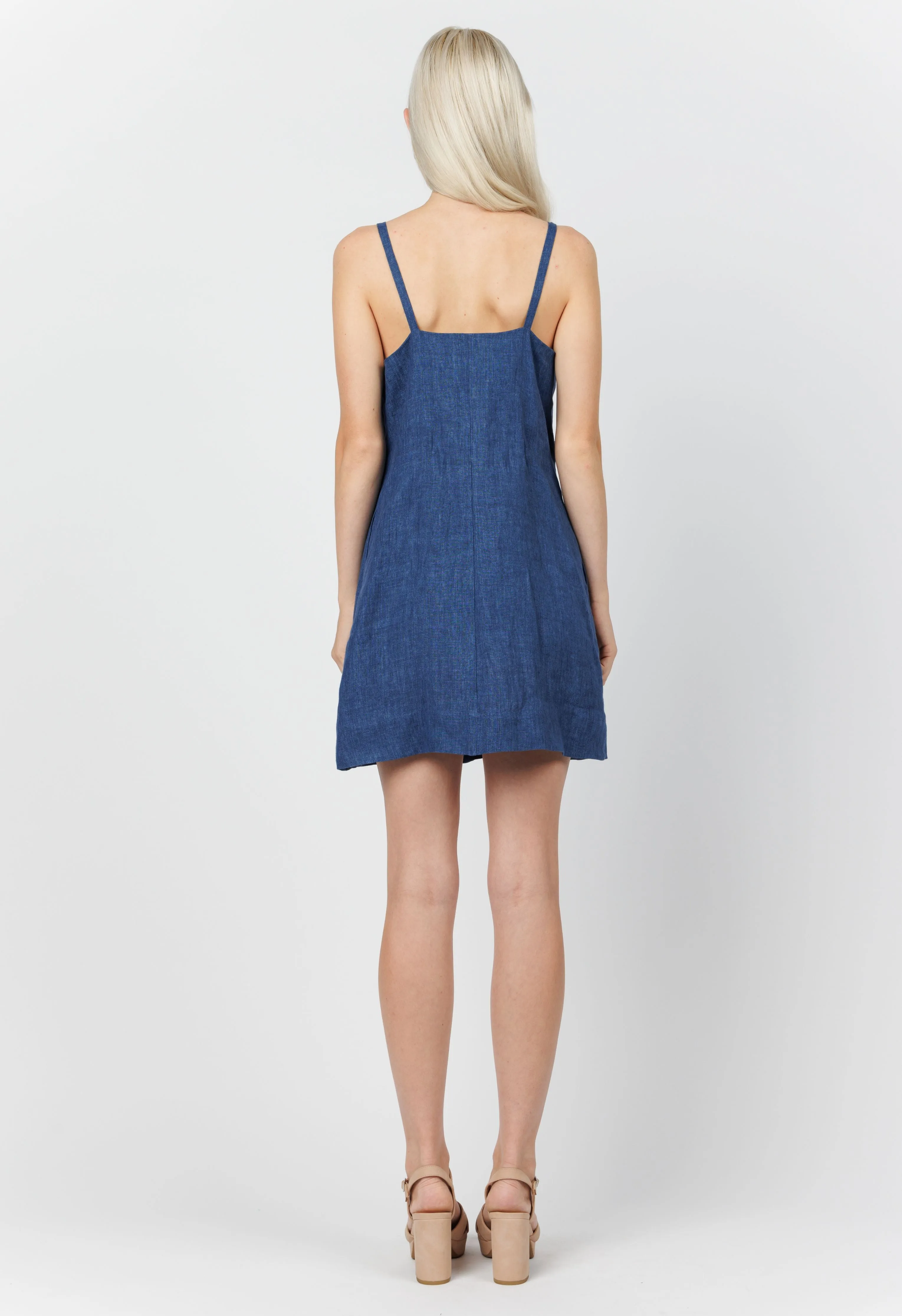 Safia Dress in Blue