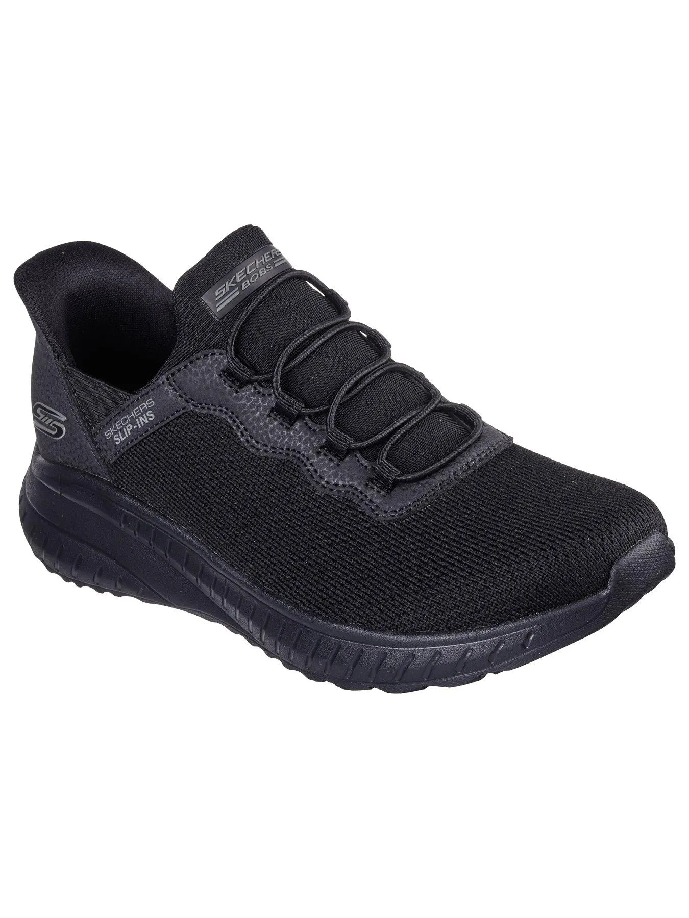 Skechers Slip-ins Gore Bungee Knitted Sneaker - Black