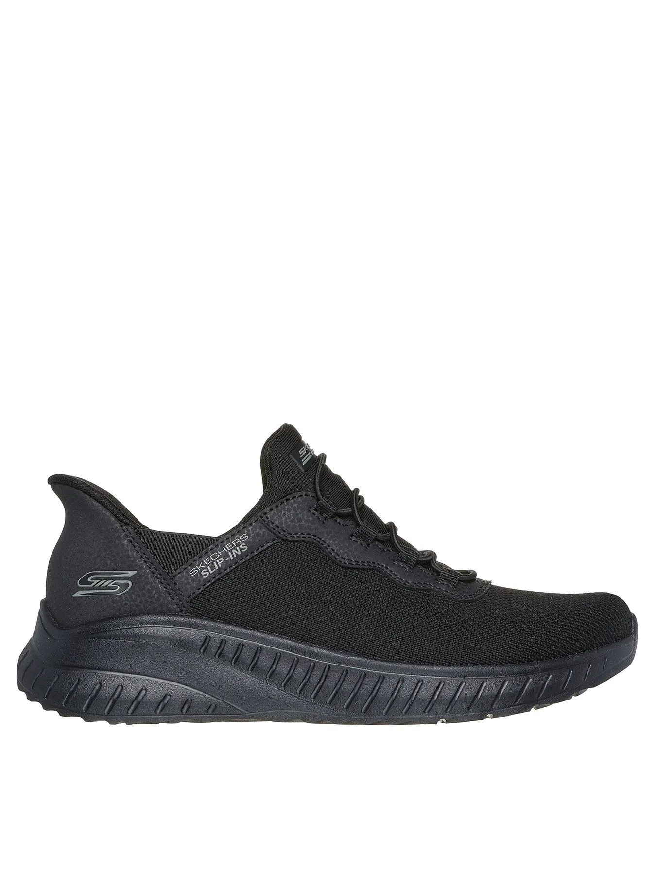 Skechers Slip-ins Gore Bungee Knitted Sneaker - Black