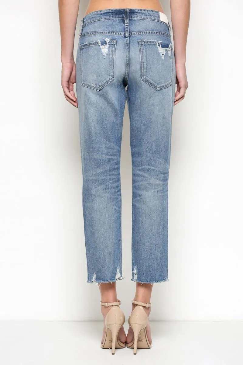 Tbc Womens Bailey Slim Boyfriend Jeans