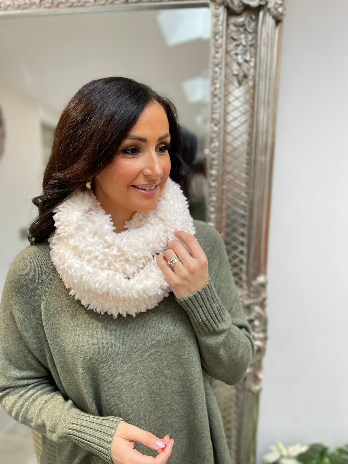 Teddy Wrap Around Snood