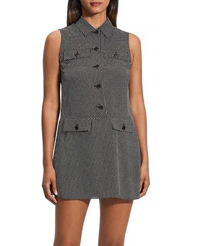 Theory Military Mini Dress