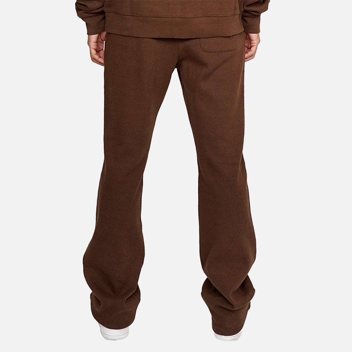 Thermal Flare Pants Brown