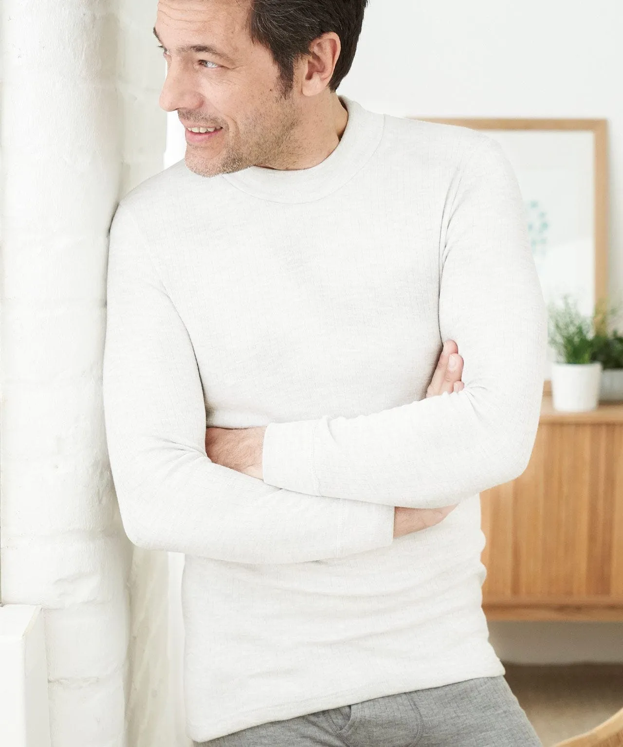 Thermal Intense Warmth Long Sleeved Turtleneck T-shirt