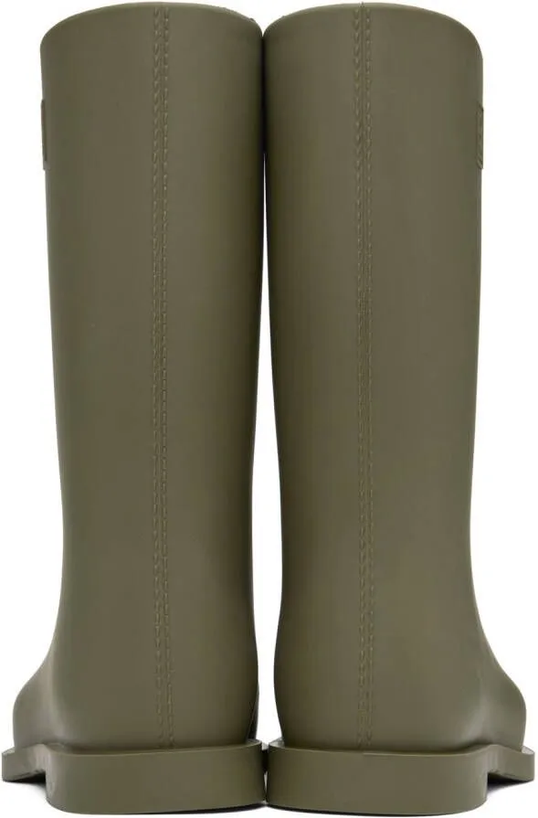 Totême Khaki Rain Boots