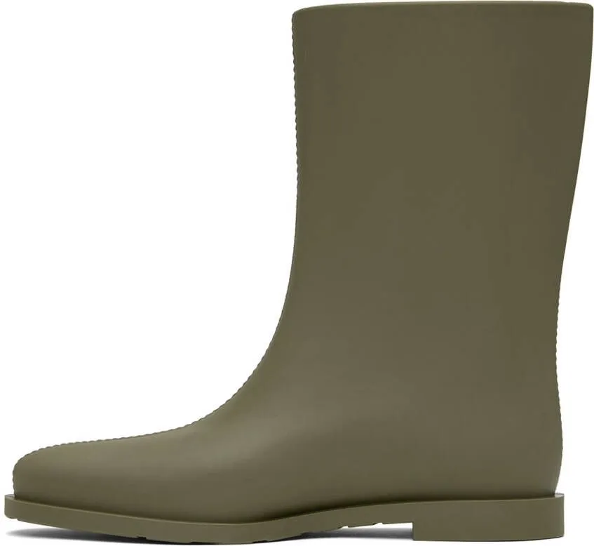 Totême Khaki Rain Boots