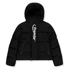 Trapstar Hyperdrive Technical Hooded Puffer Jacket Black