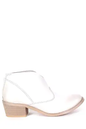 Viv Pearl White Leather